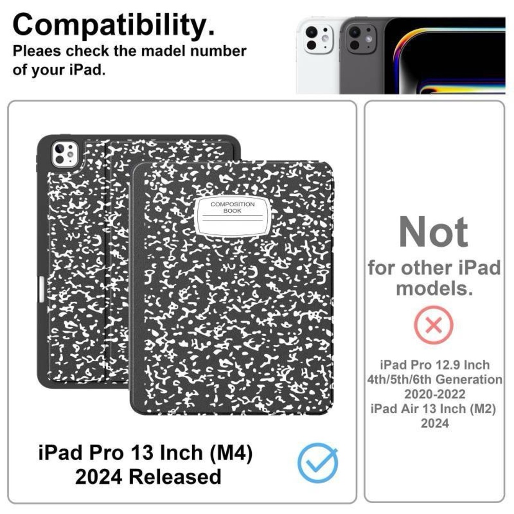 Case for iPad Pro 13 Inch - Picture 2 of 3